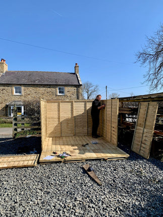 We have got a new shed!