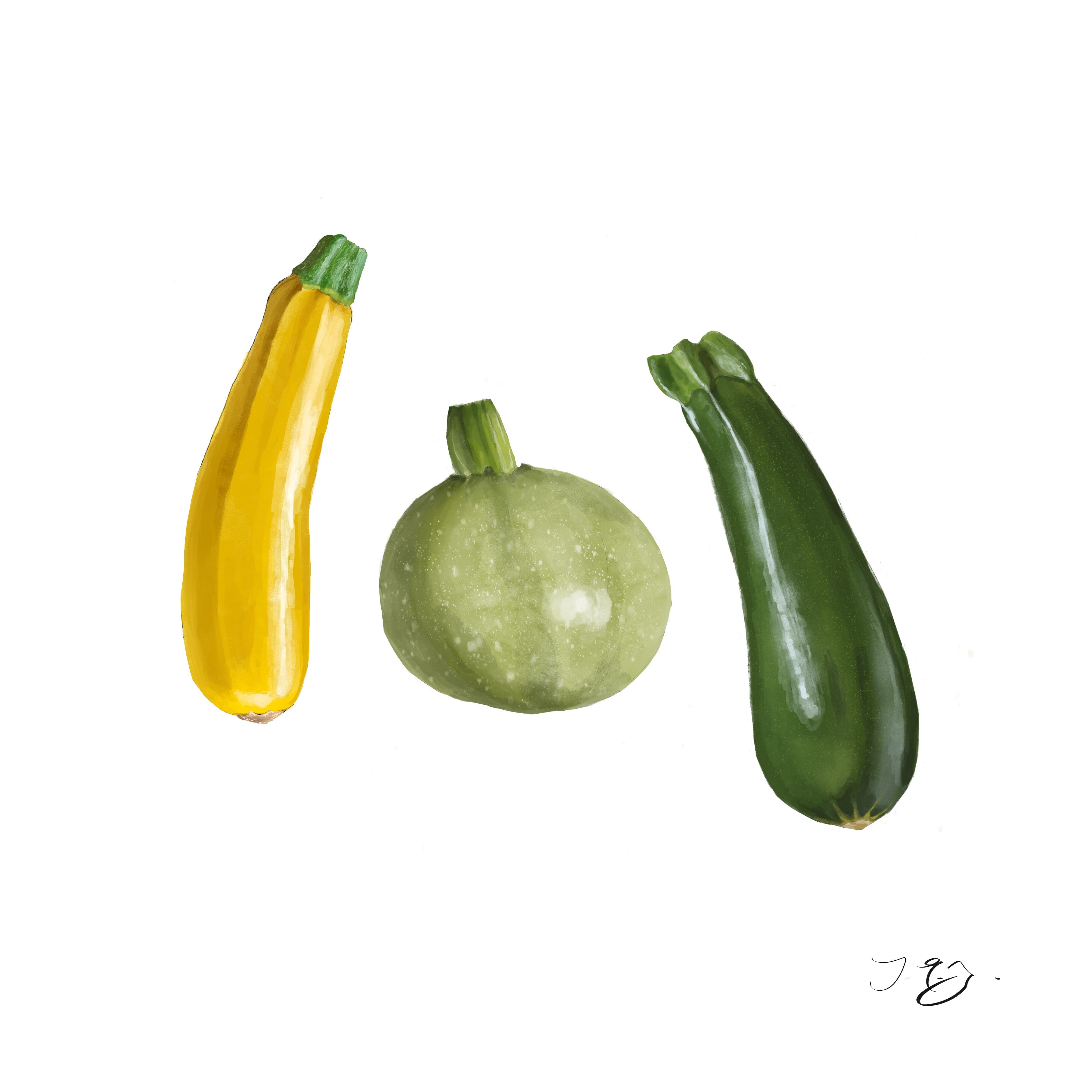 Courgette (Mixed Varieties) - Each